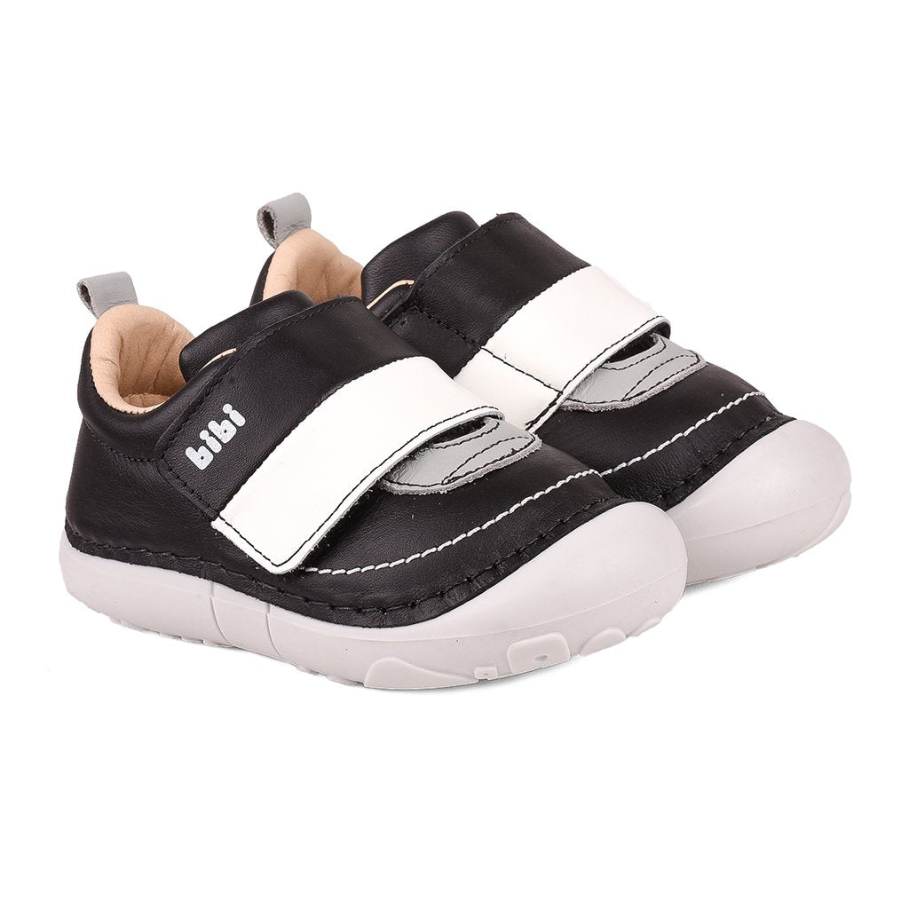 Pantofi baieti, Bibi, negri, Grow, Cu Clapeta