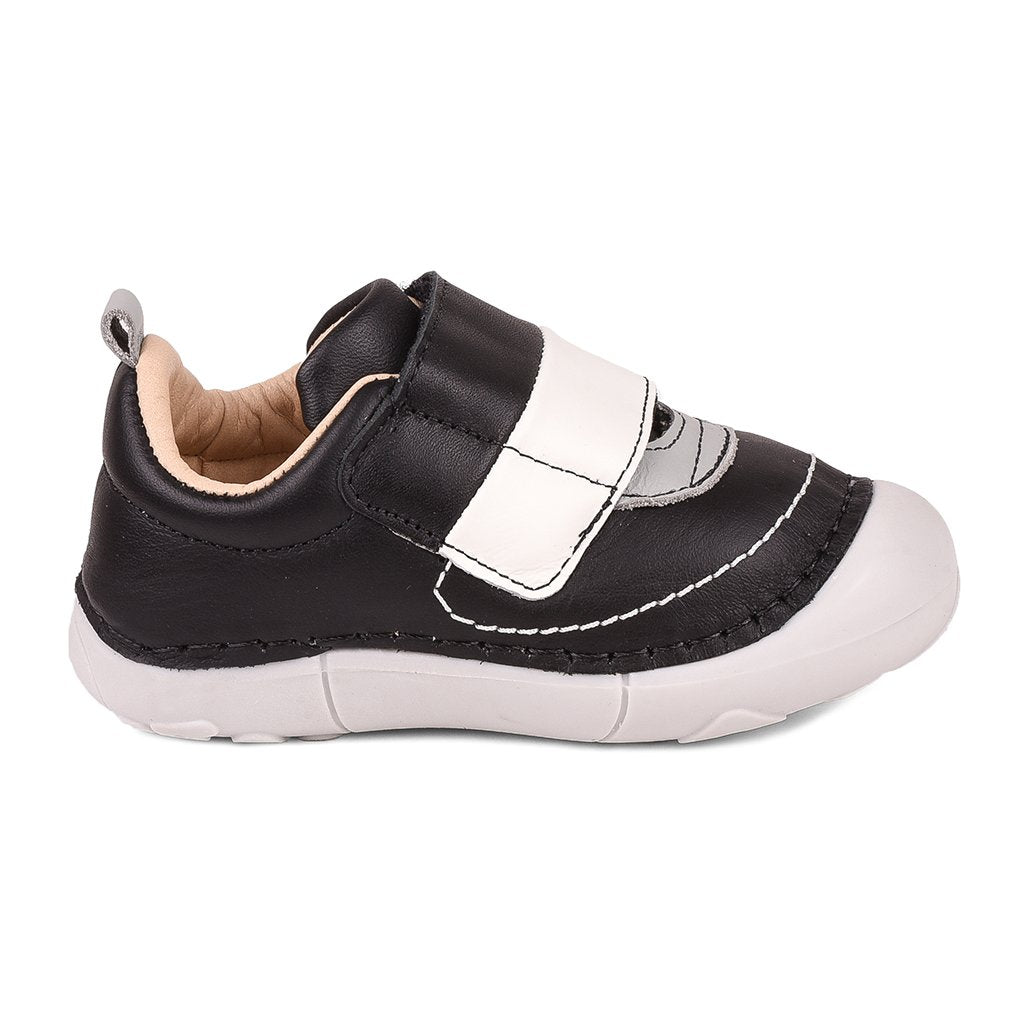 Pantofi baieti, Bibi, negri, Grow, Cu Clapeta