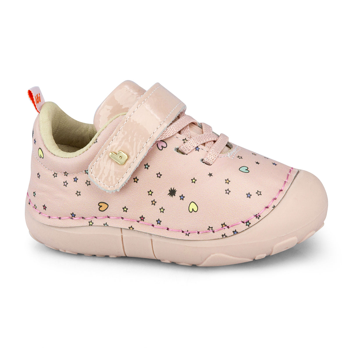 Pantofi Fete Bibi Grow II Happy Place Camelia