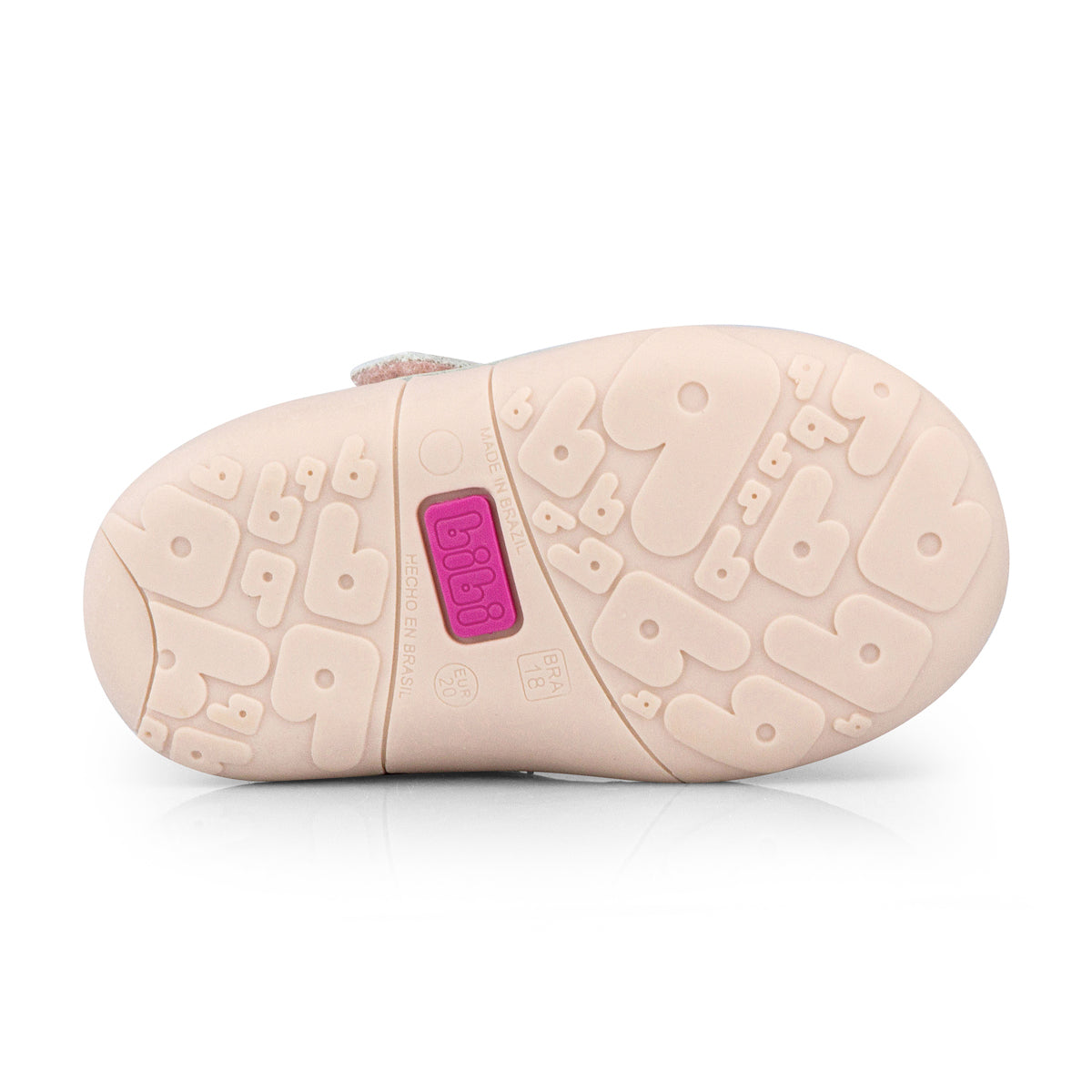 Pantofi Fete Bibi Grow II Happy Place Camelia