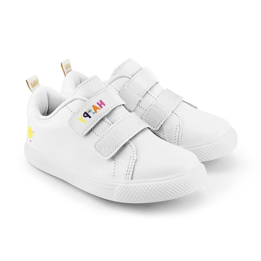Pantofi Fete Bibi Agility Mini Happy White