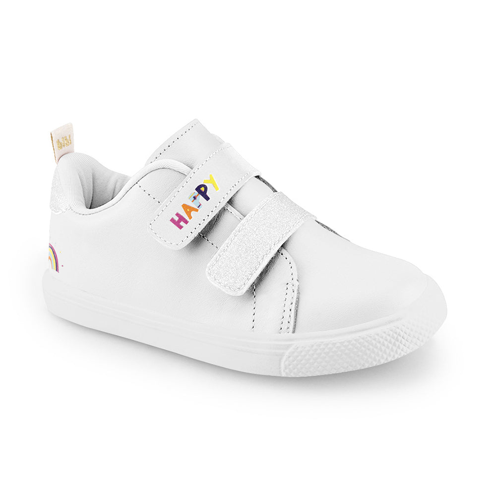 Pantofi Fete Bibi Agility Mini Happy White