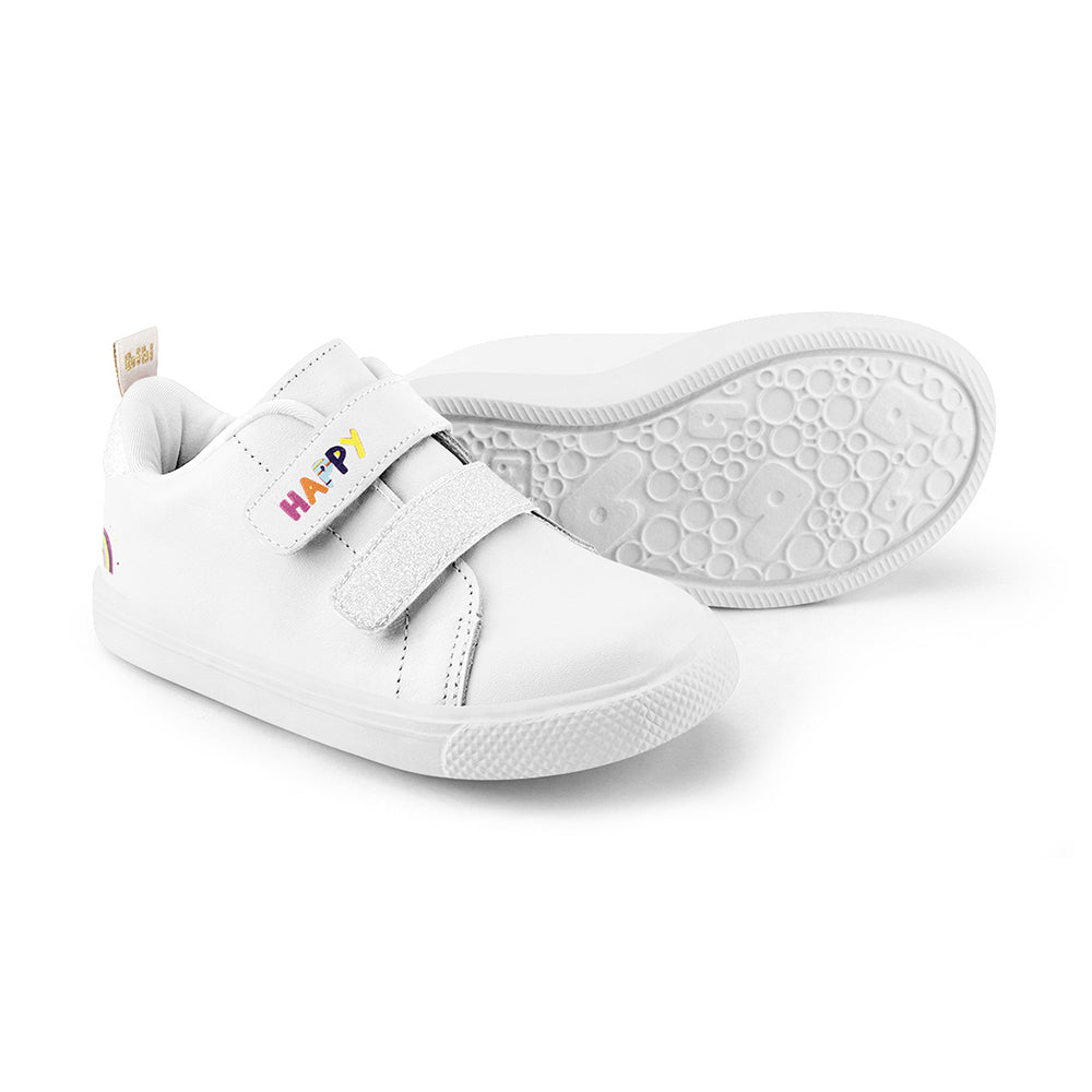 Pantofi Fete Bibi Agility Mini Happy White