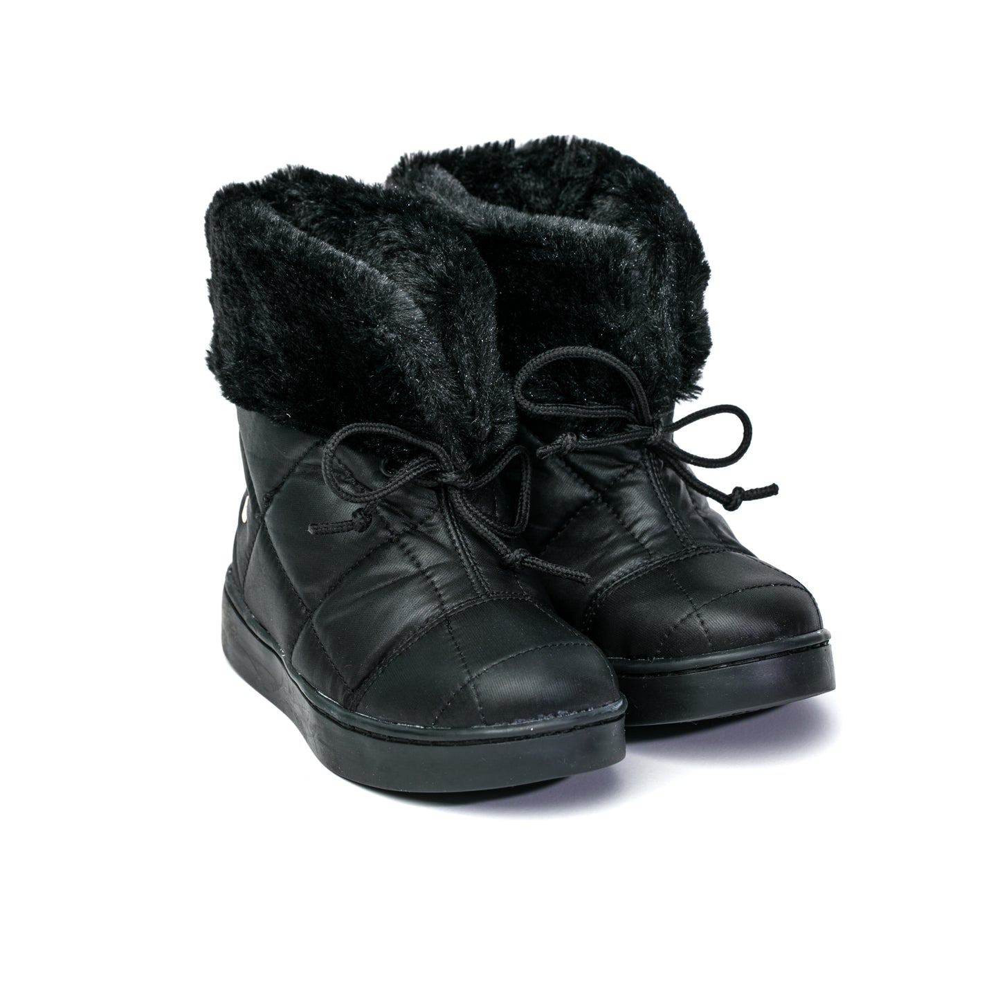 Cizme Fete Bibi Urban Boots Black cu Siret Imblanite