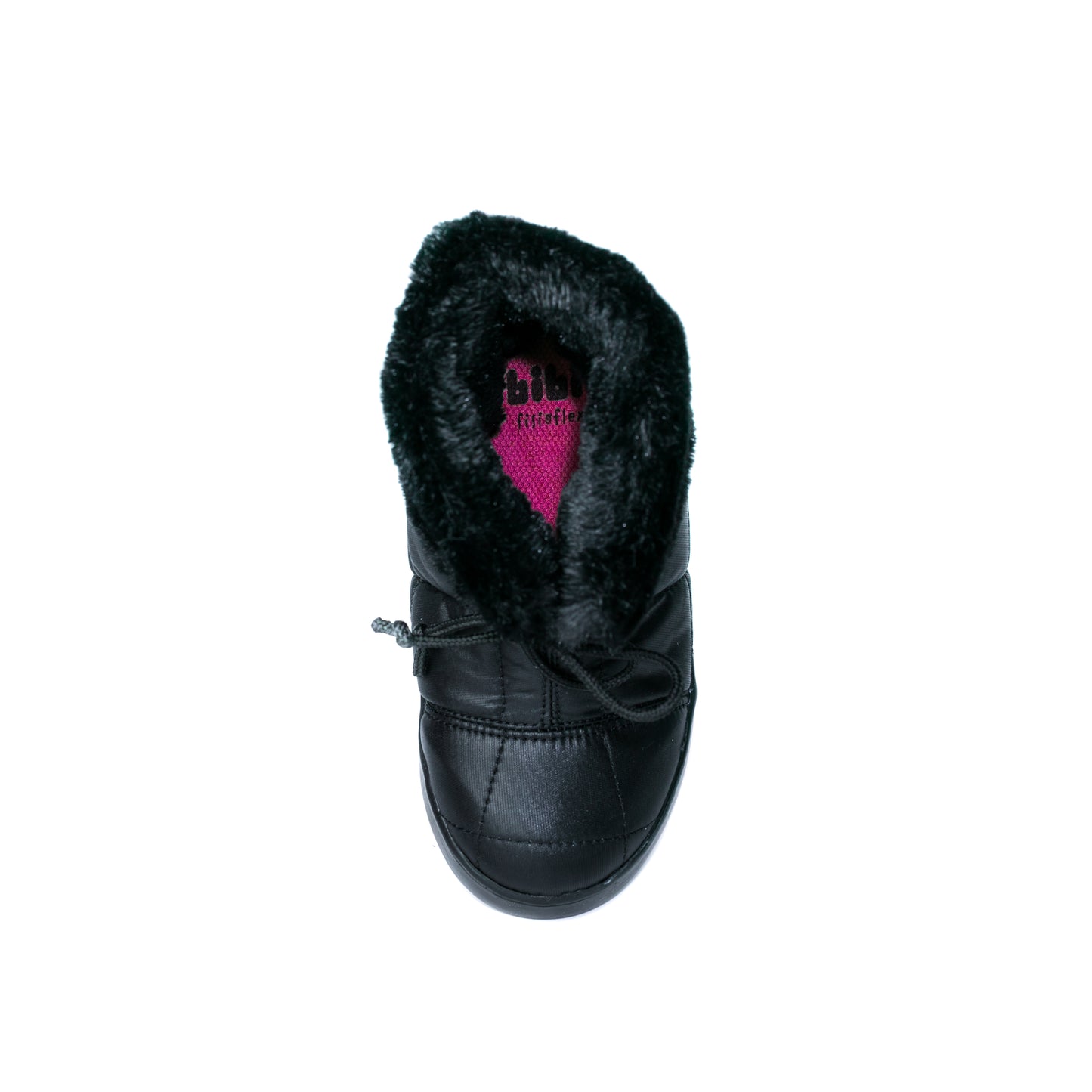Cizme Fete Bibi Urban Boots Black cu Siret Imblanite