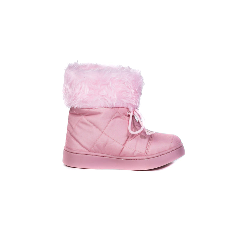 Cizme Fete Bibi Urban Boots Rosa cu Siret Imblanite