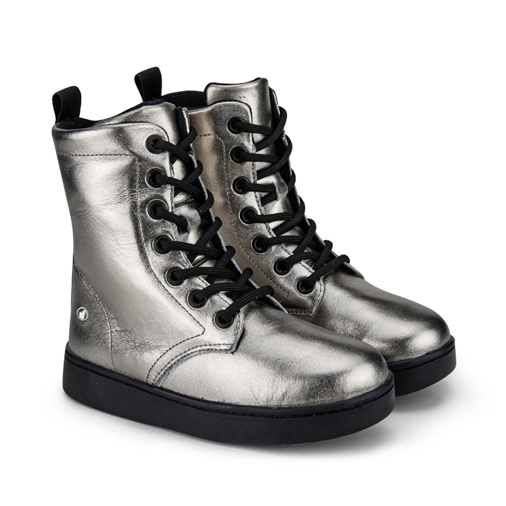 Ghete Fete Bibi Urban Boots Silver