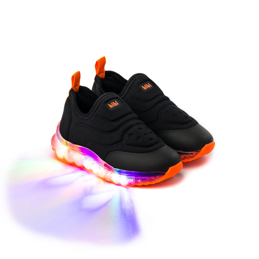 Pantofi Sport LED Bibi Roller Celebration Black/Orange