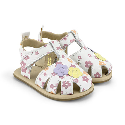 Sandale Fetite Bibi Afeto V Flowers White