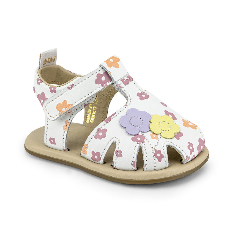 Sandale Fetite Bibi Afeto V Flowers White