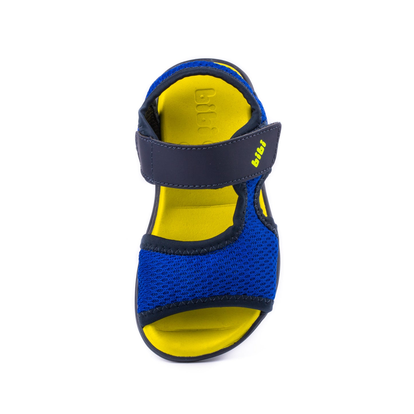 Sandale Baieti Bibi Basic Mini Naval/Galben