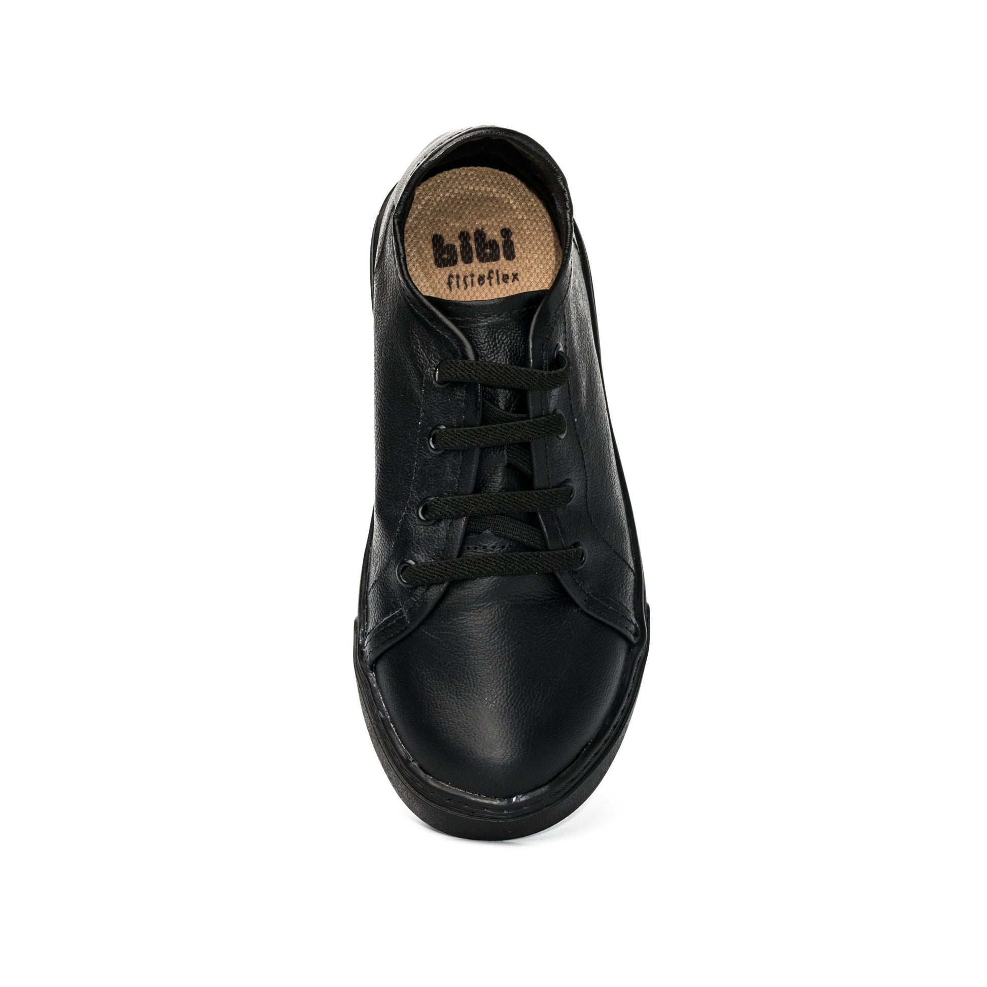 Pantofi Baieti Bibi On Way Black cu Siret Elastic