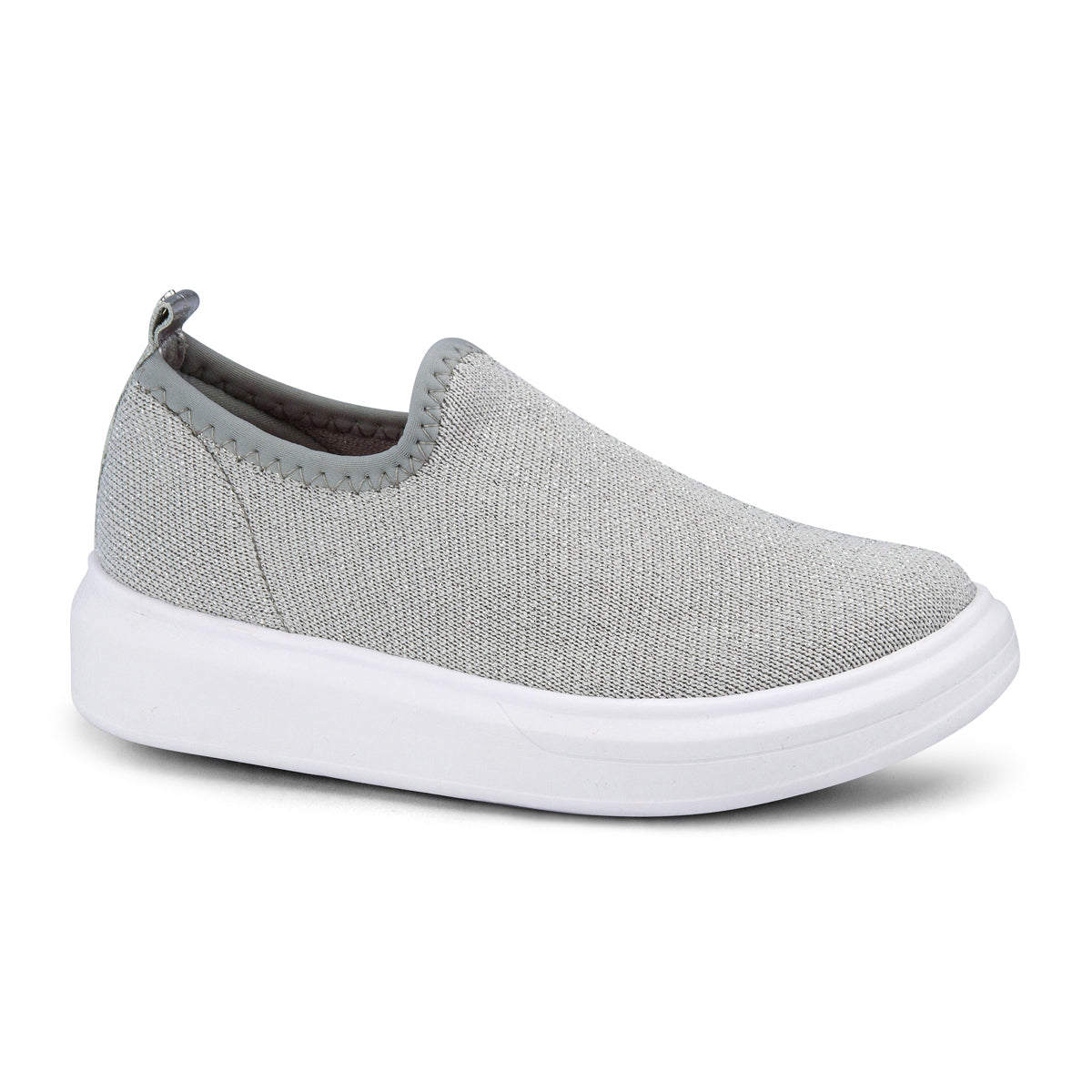 Pantofi Fete Bibi Glam Silver