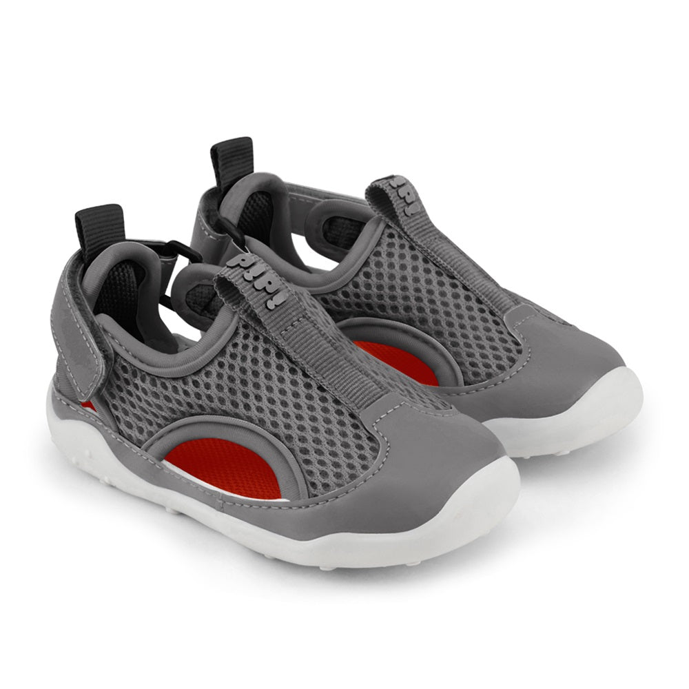 Pantofi Baieti Bibi FisioFlex 4.0 Graphite Decupati