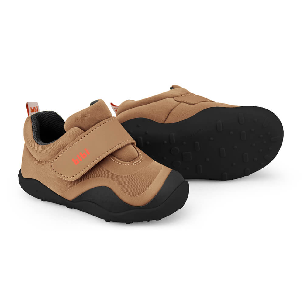 Pantofi Baieti Bibi Fisioflex 4.0 Caramel/Black