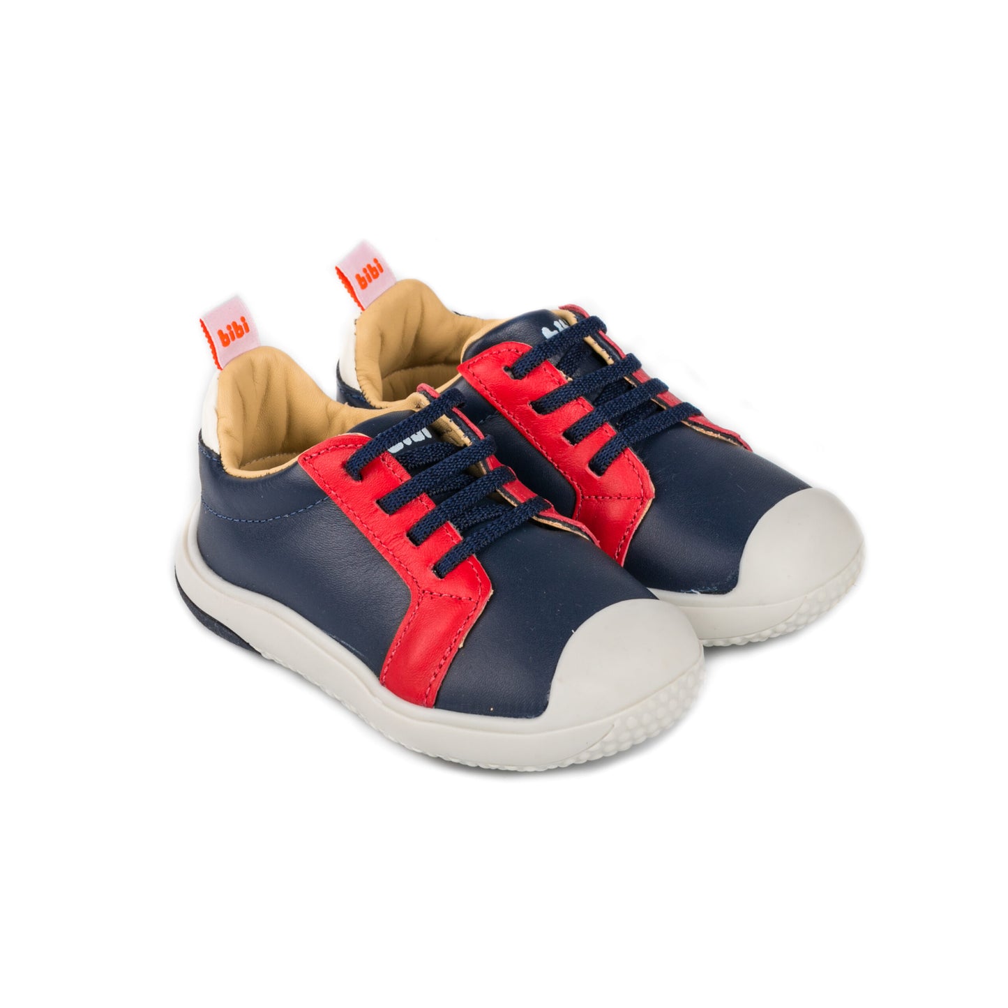 Pantofi Baieti Bibi Prewalker Naval cu Siret Elastic