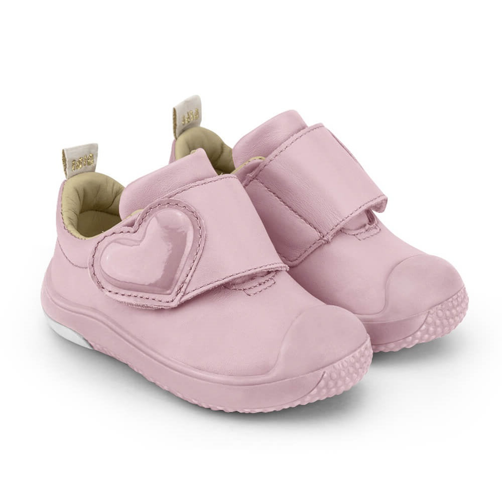 Pantofi Fete Bibi Prewalker Pink Heart