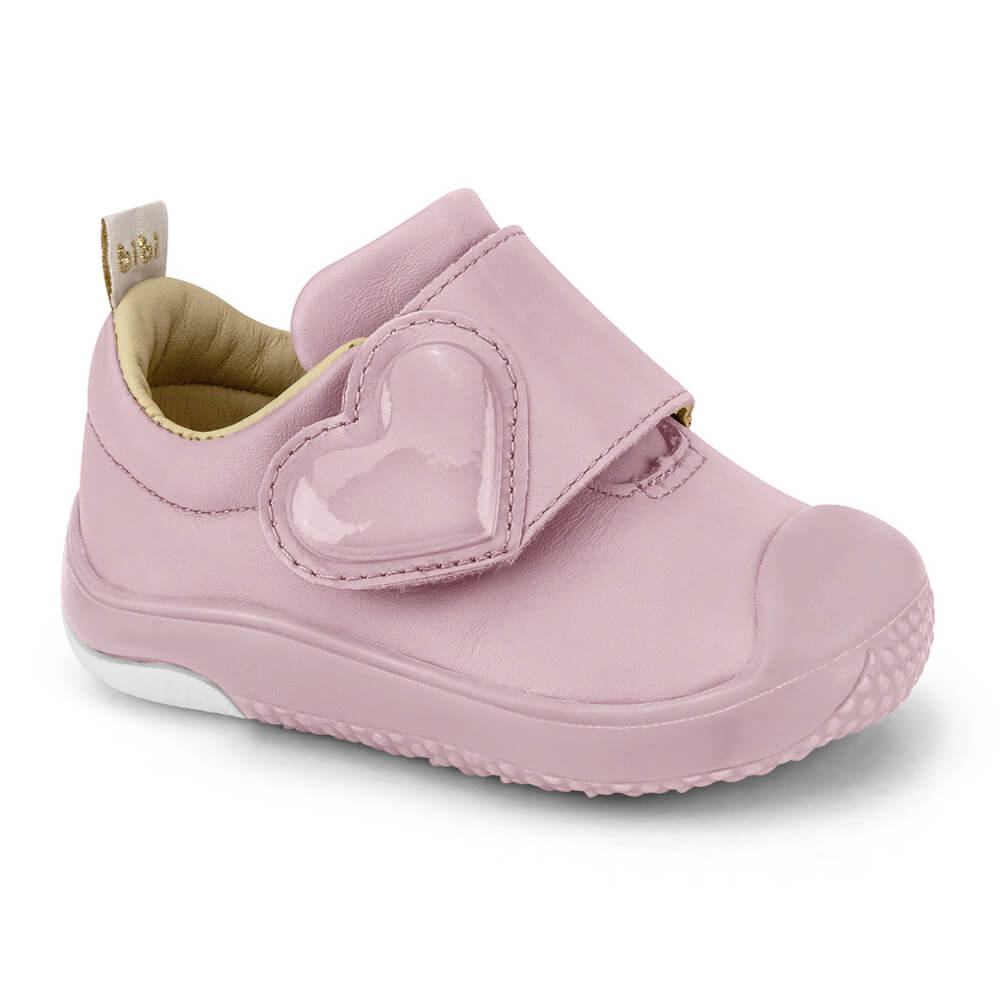 Pantofi Fete Bibi Prewalker Pink Heart