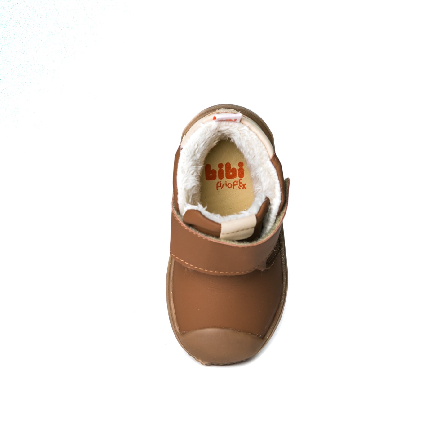Ghete Baieti Bibi Prewalker Caramel cu Velcro Imblanite