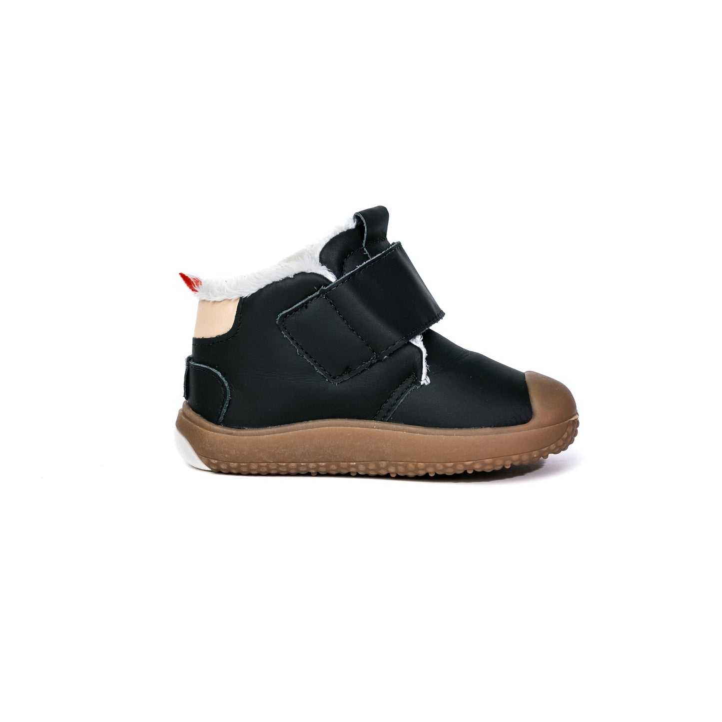 Ghete Baieti Bibi Prewalker Black cu Velcro Imblanite