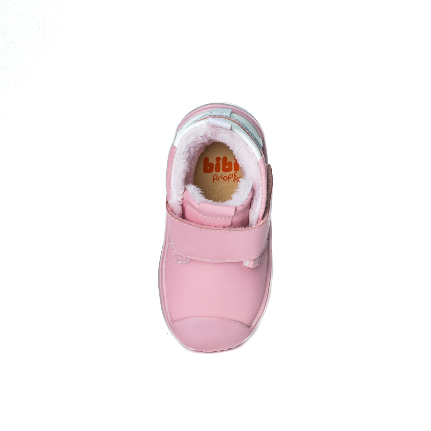 Ghete Fete Bibi Prewalker Rosa cu Velcro Imblanite