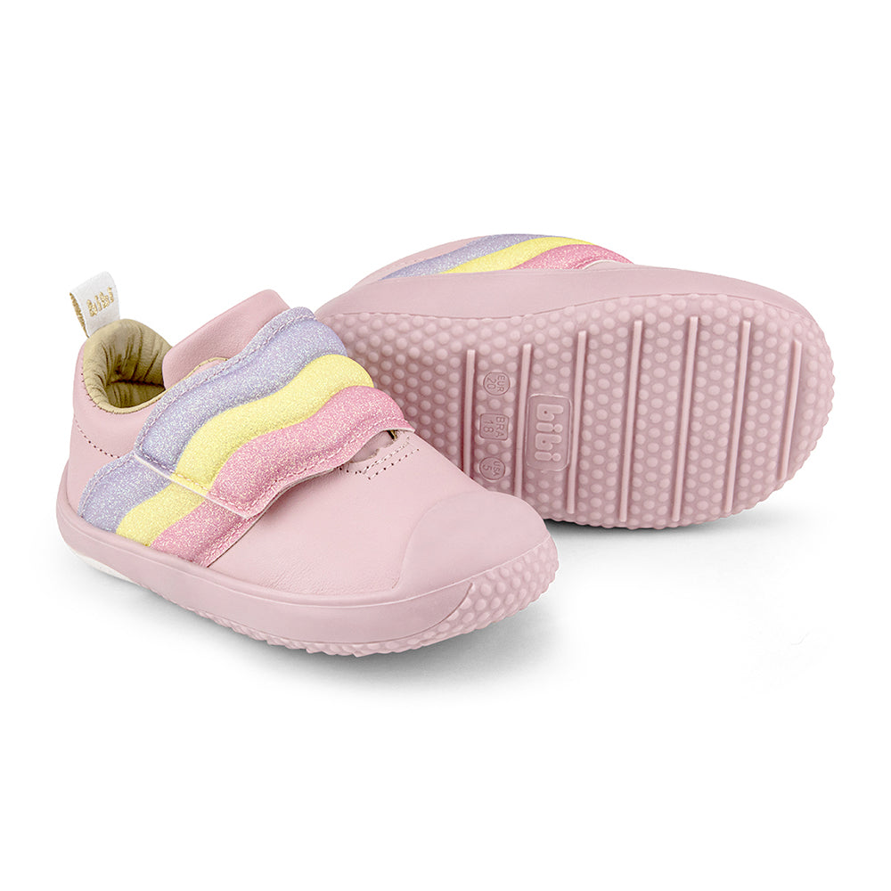 Pantofi Fete Bibi Prewalker Color Glitter