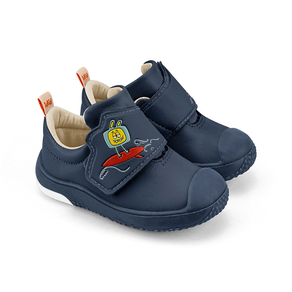 Pantofi Baieti Bibi Prewalker Naval Monster