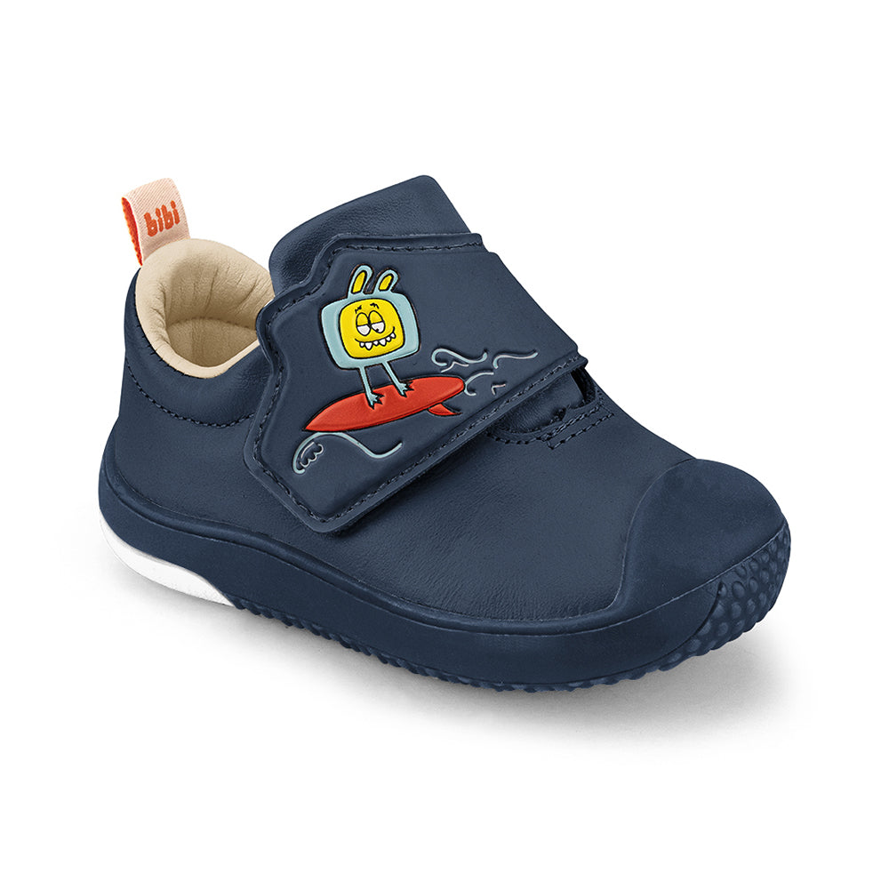 Pantofi Baieti Bibi Prewalker Naval Monster