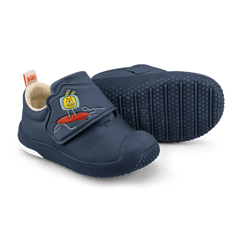 Pantofi Baieti Bibi Prewalker Naval Monster