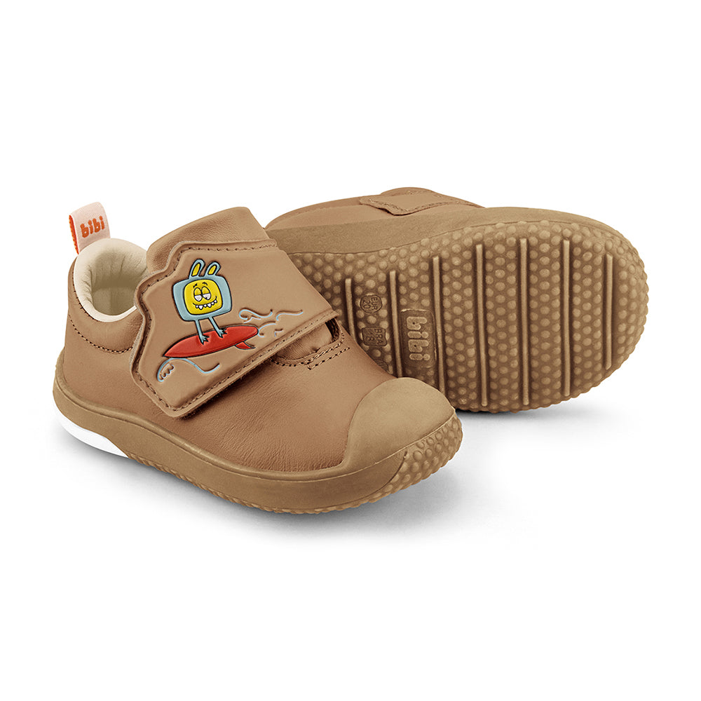 Pantofi Baieti Bibi Prewalker Caramel Monster