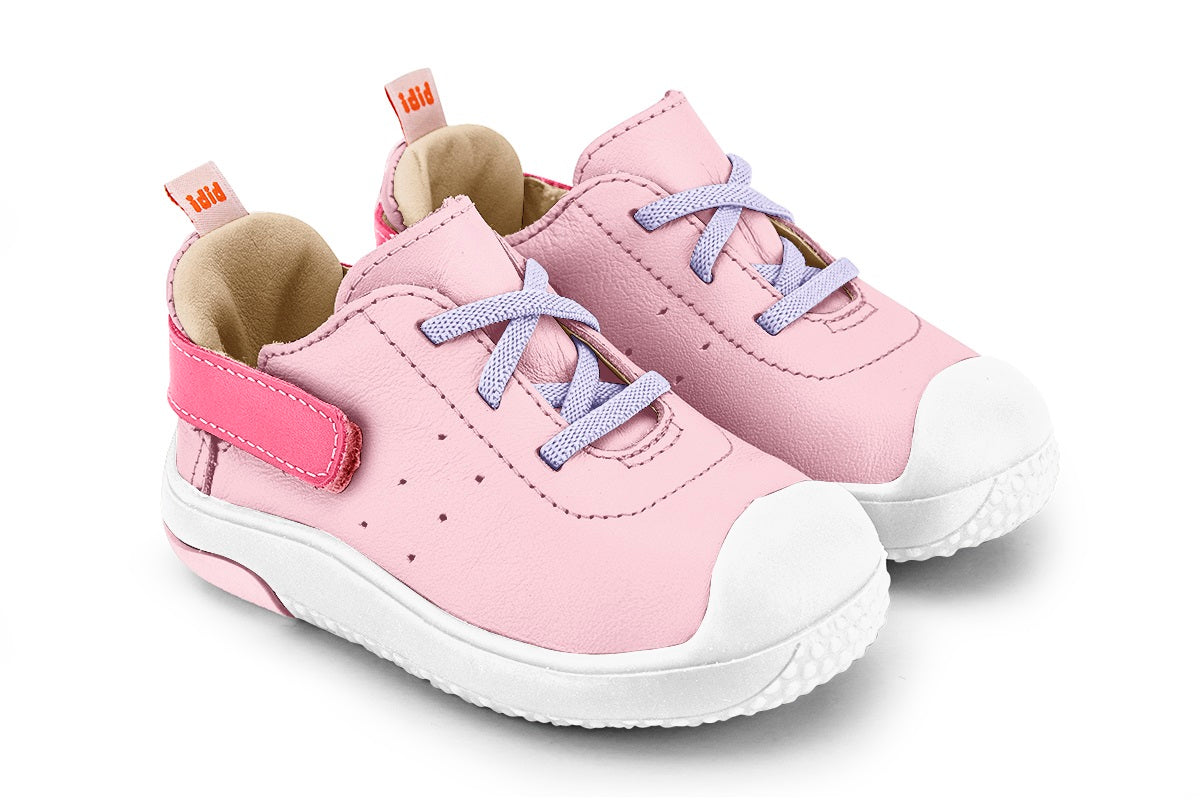 Pantofi Fete Bibi Prewalker Strap Pink