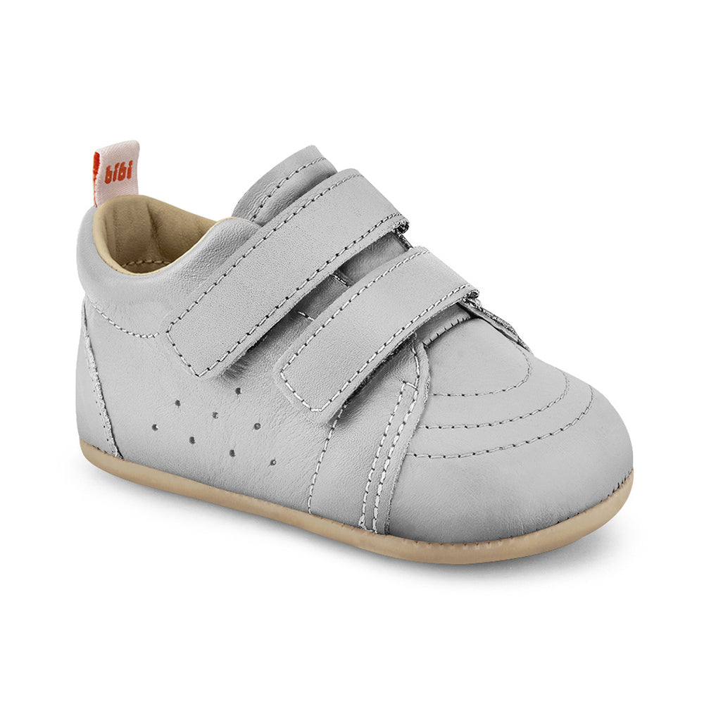 Pantofi Baieti Bibi Afeto Joy Grey cu Velcro