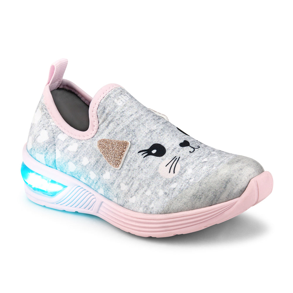 Pantofi Fete LED Bibi Space Wave 2.0 Cat