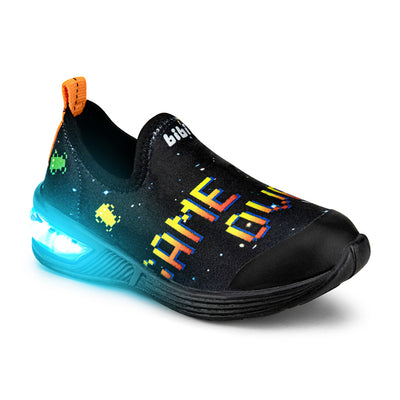 Pantofi Baieti LED Bibi Space Wave 2.0 Games