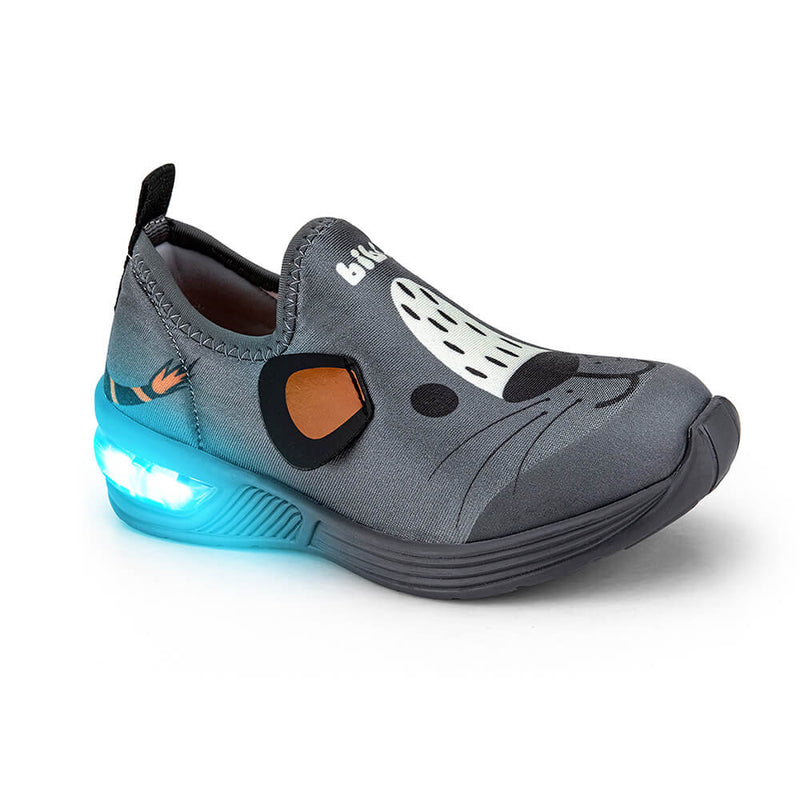 Pantofi Baieti LED Bibi Space Wave 2.0 Puppy