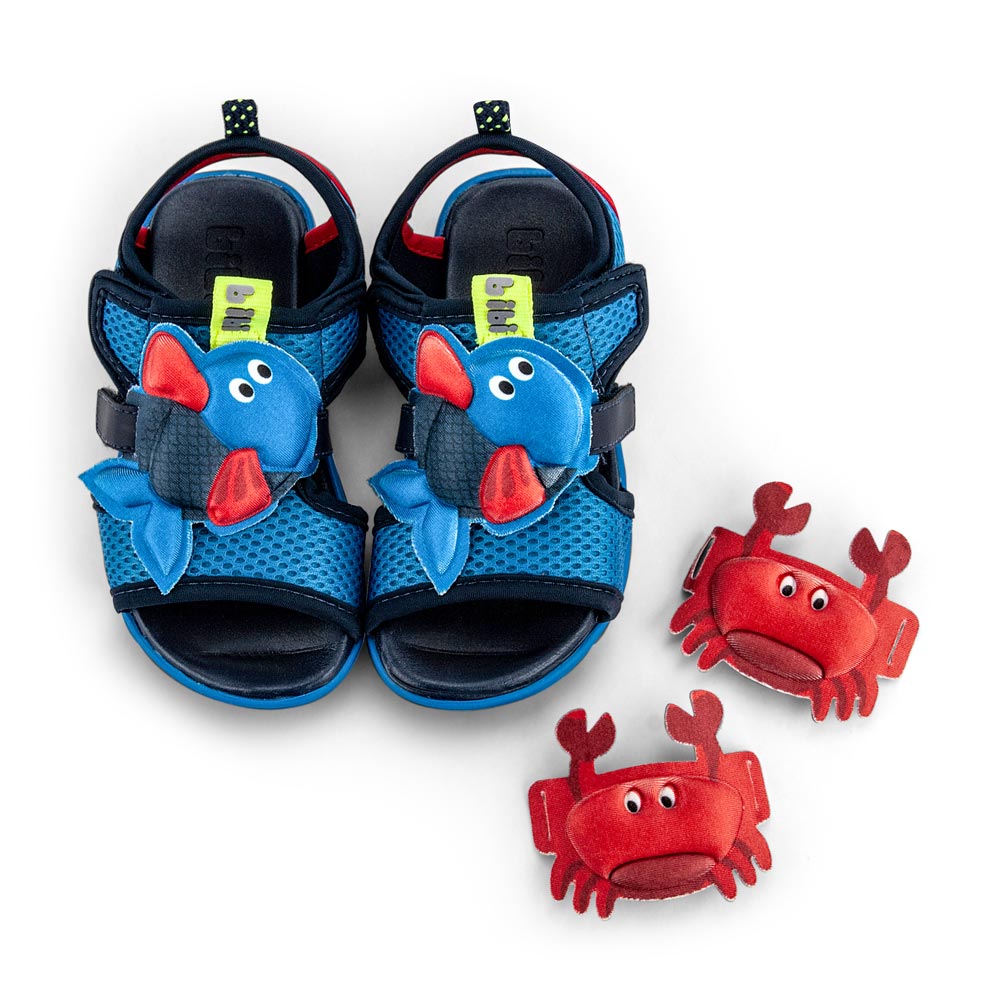 Sandale Baieti BIBI Playtime Aqua