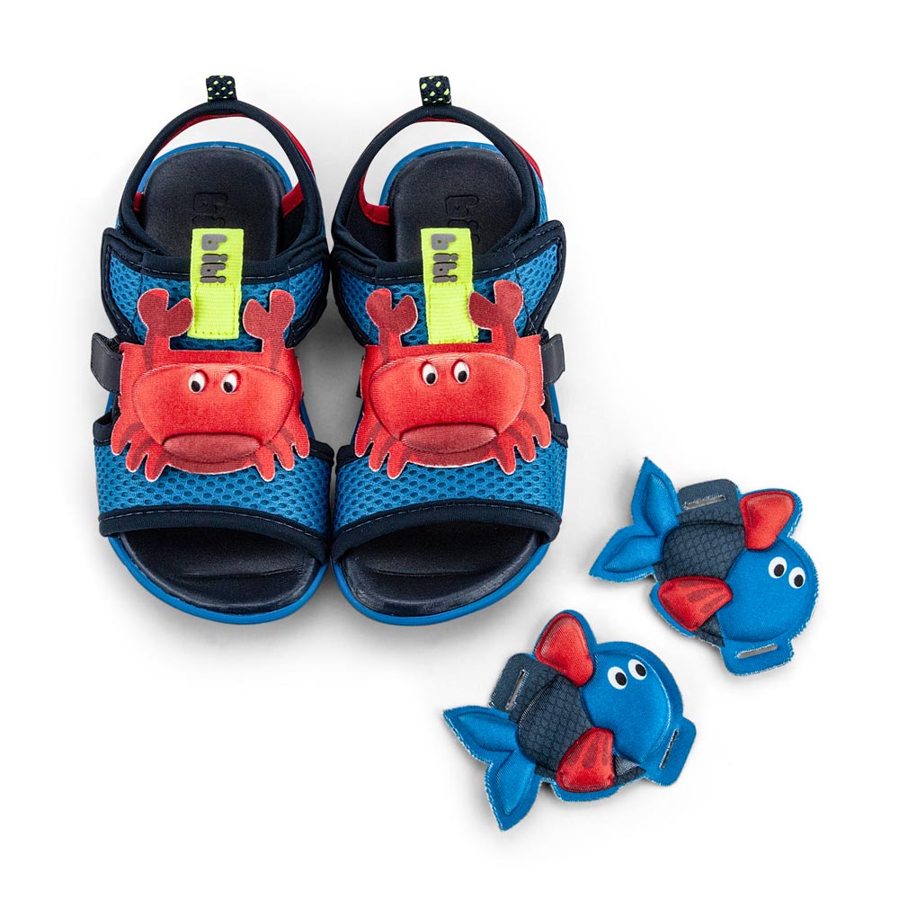 Sandale Baieti BIBI Playtime Aqua