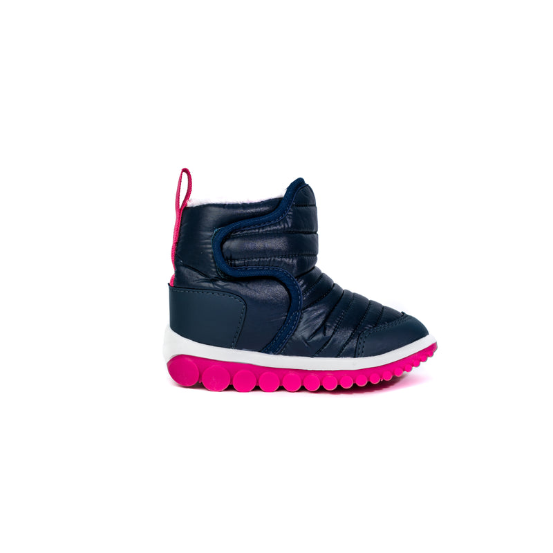 Cizme Fete Bibi Roller 2.0 New Naval/Pink cu Blanita