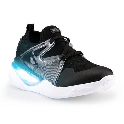 Pantofi Baieti LED Bibi Line Flow Black