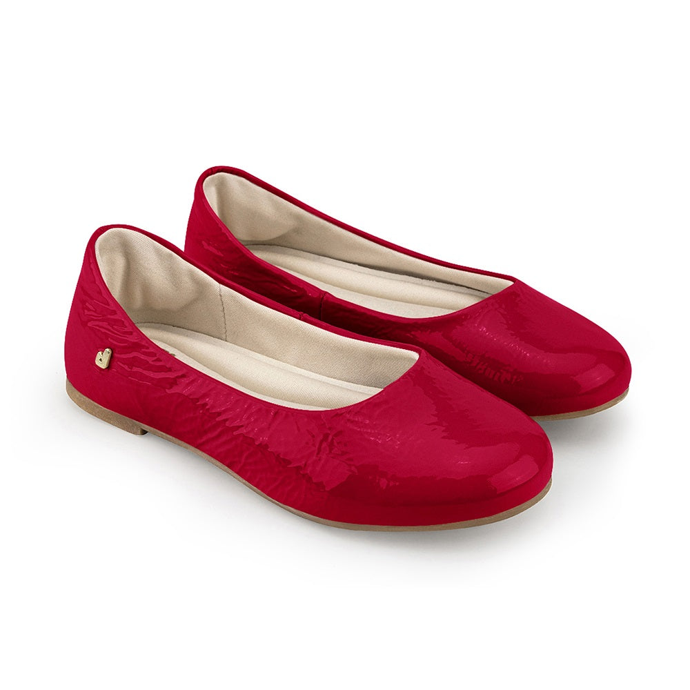 Balerini, fete, Bibi, rosii, Ballerina Classic Red