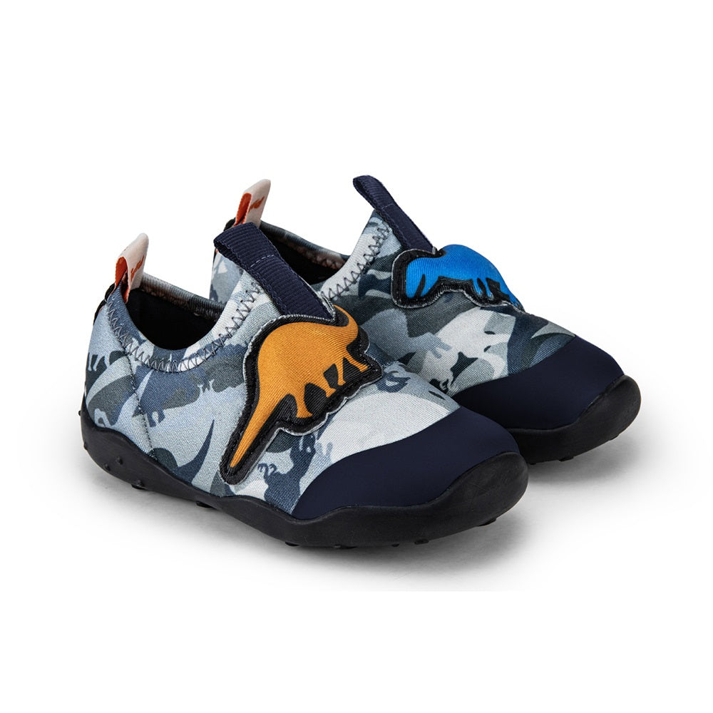 Pantofi Baieti Fisioflex 4.0 Dino Gray