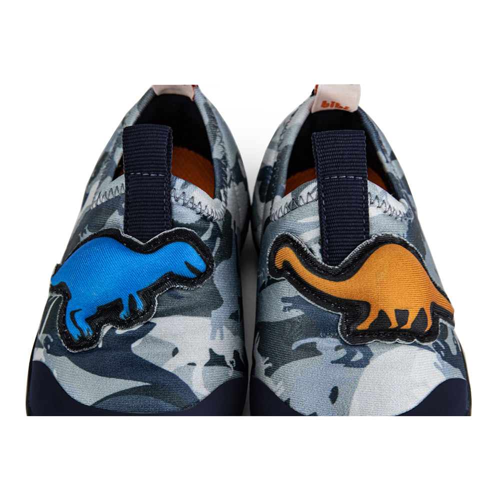 Pantofi Baieti Fisioflex 4.0 Dino Gray