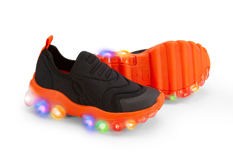 Pantofi Sport LED Bibi Roller Celebration 2.0 Black/Orange