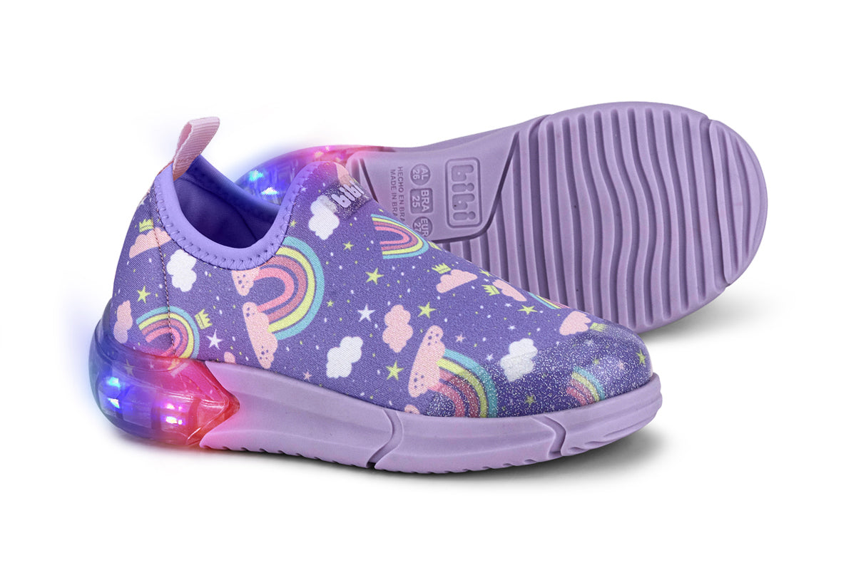 Pantofi Sport LED Bibi Space Rainbow