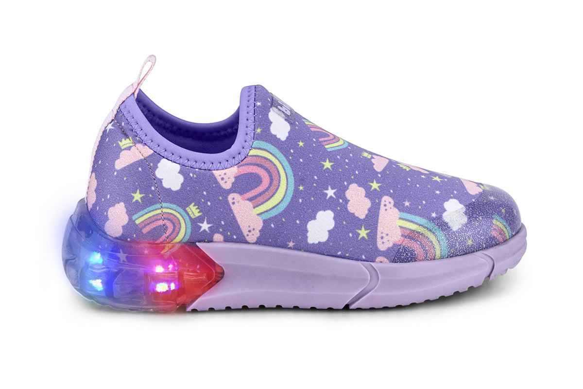 Pantofi Sport LED Bibi Space Rainbow