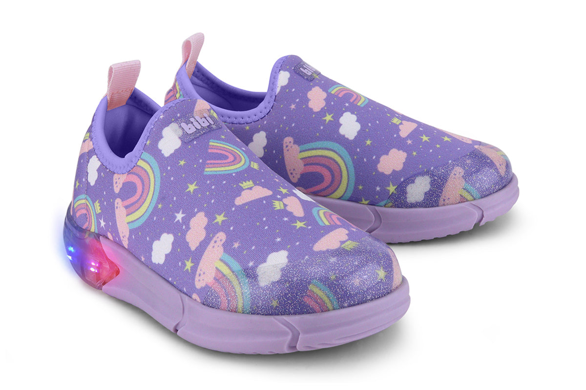 Pantofi Sport LED Bibi Space Rainbow