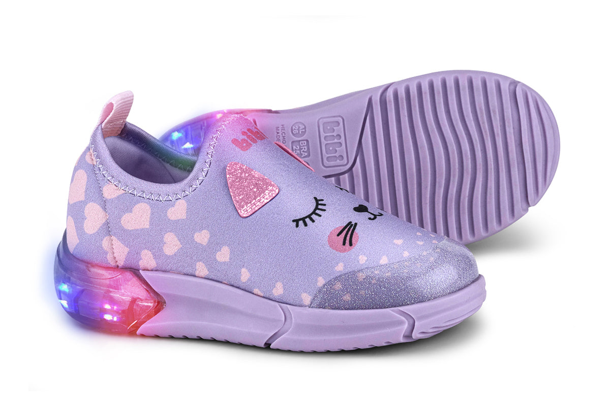 Pantofi Sport LED Bibi Space Kitty