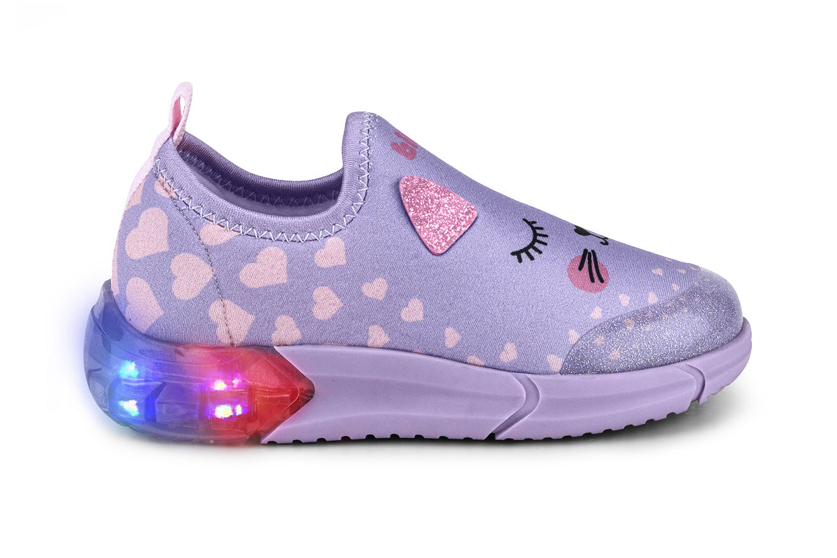 Pantofi Sport LED Bibi Space Kitty