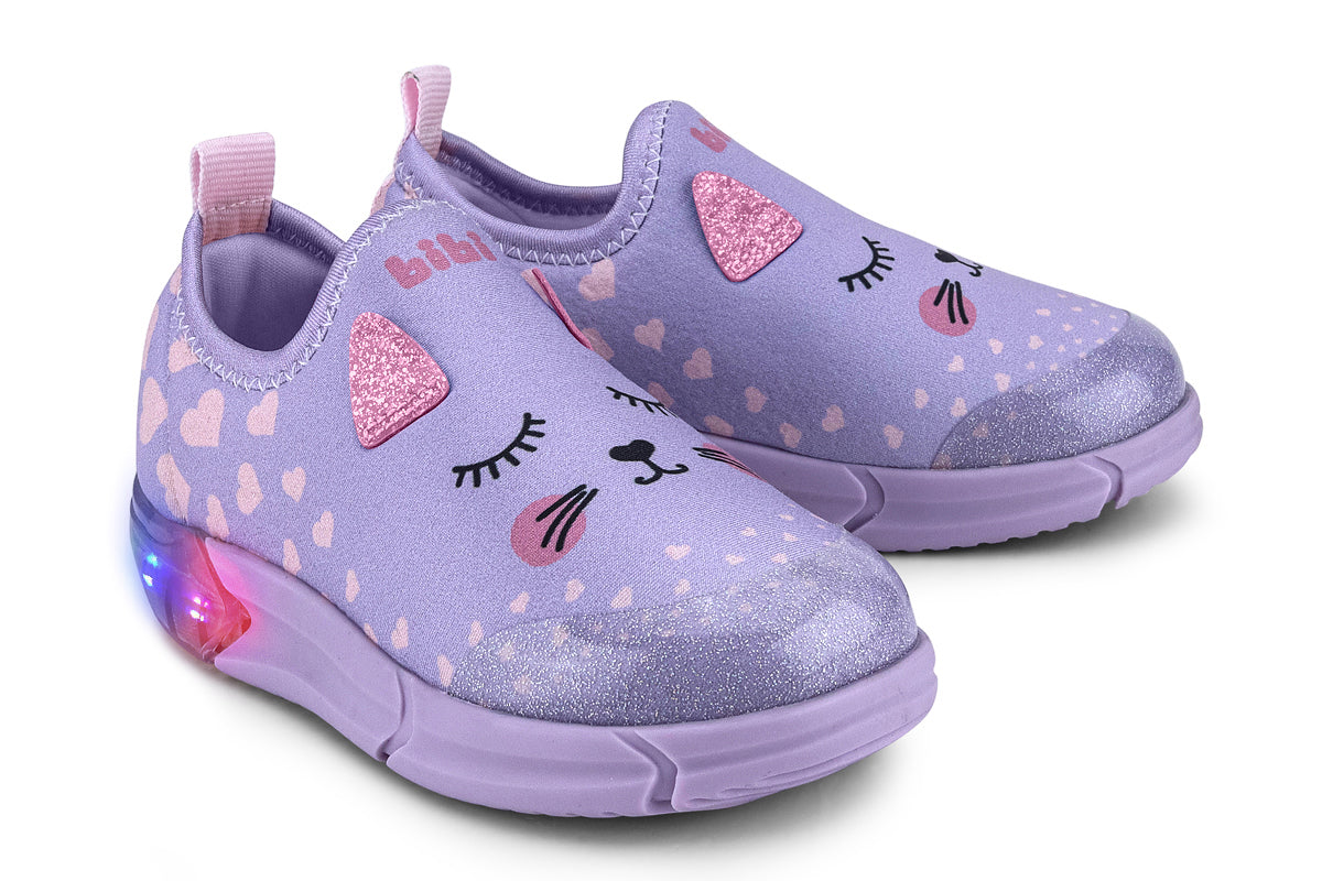 Pantofi Sport LED Bibi Space Kitty