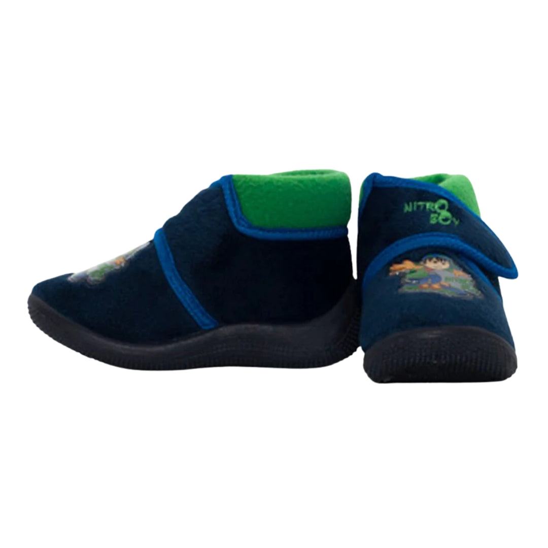 Pantofi interior baieti, Beppi, Nitro Boy, bleumarin, 2144470